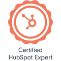 Certified HubSpot Expert Badge - B2B Lead Generation Agency SUNZINET