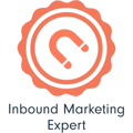 Certified HubSpot Inbound marketing Expert Badge | B2B Lead Generation Agency SUNZINET